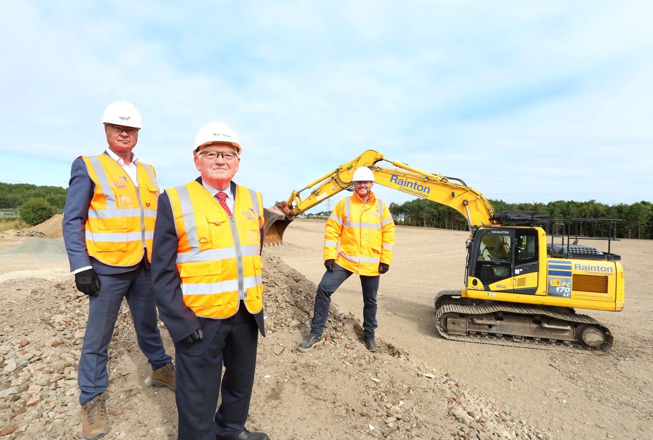 Work started on £1.4million infrastructure improvements to Ashwood Business Park
